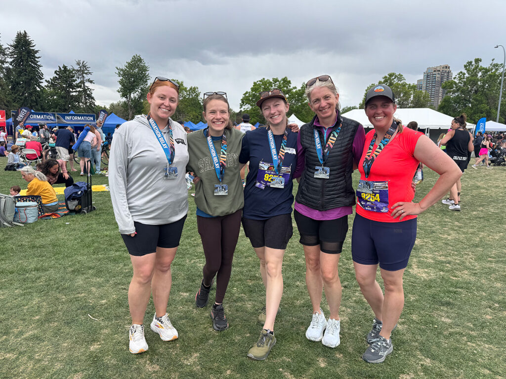Blue Sky PT Relay Team